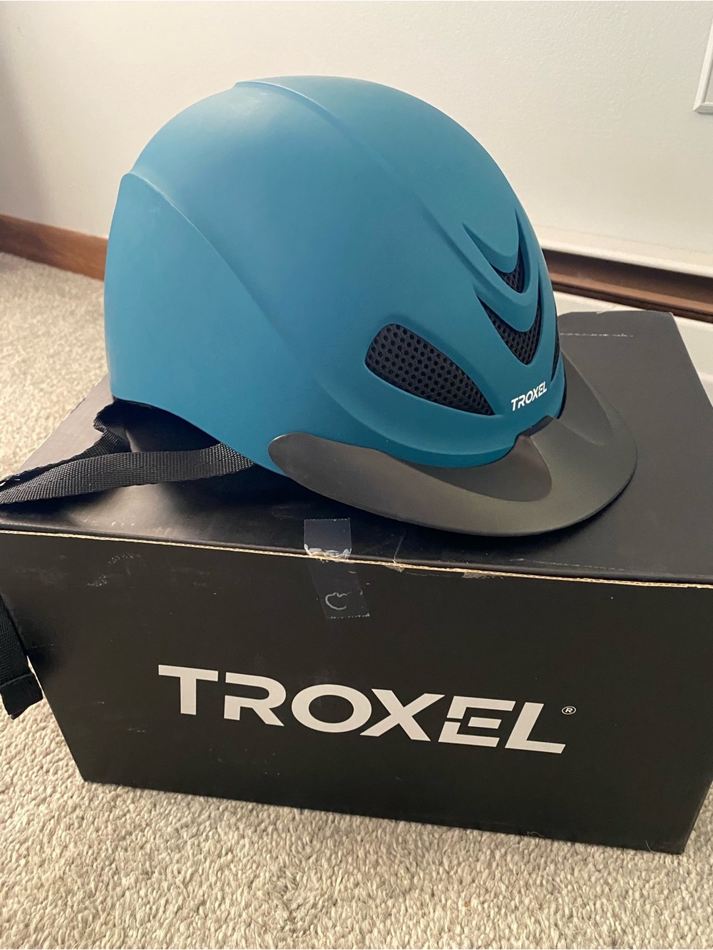 Troxel Teal Riding Helmet - Safe, Lightweight Equestrian Helmet